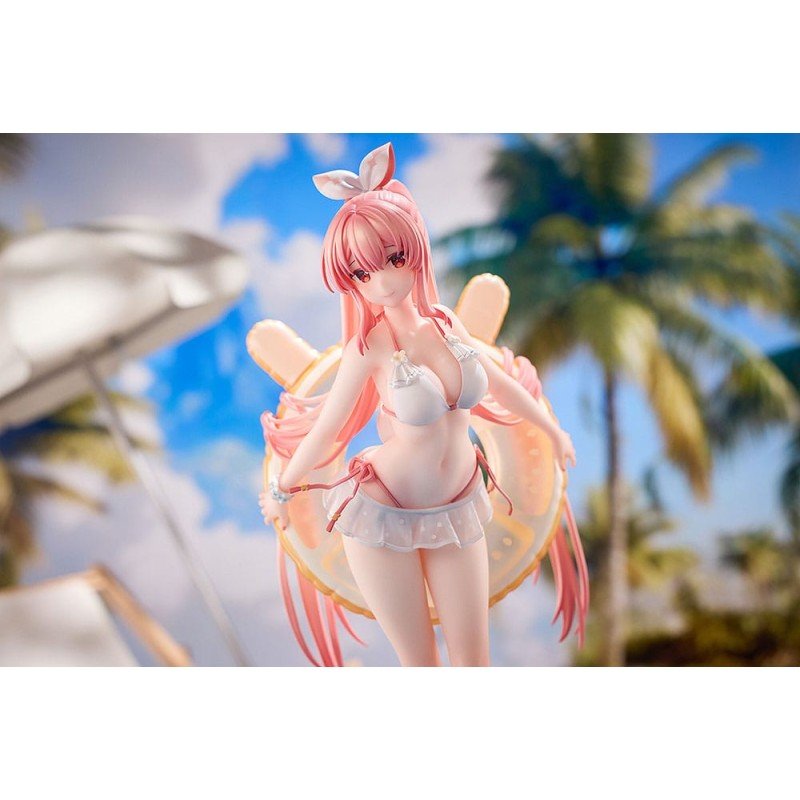 Rosuuri Original Character statuette PVC 1/7 White Rabbit Rosu: Swimsuit Ver. 25 cm
