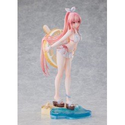 Rosuuri Original Character PVC Statue 1/7 White Rabbit Rosu: Swimsuit Ver. 25 cm