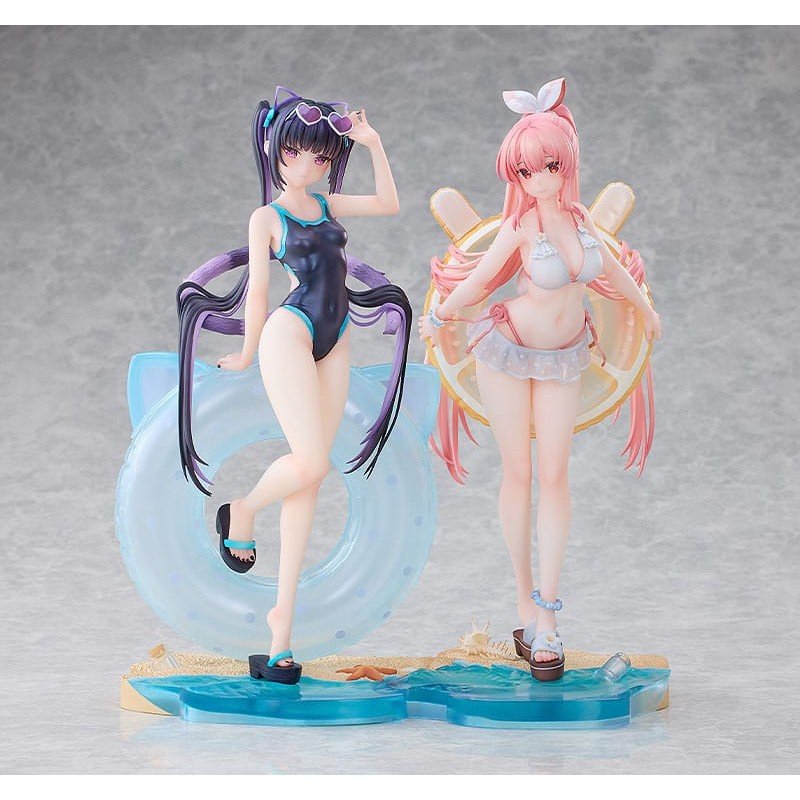 Rosuuri Original Character statuette PVC 1/7 White Rabbit Rosu: Swimsuit Ver. 25 cm