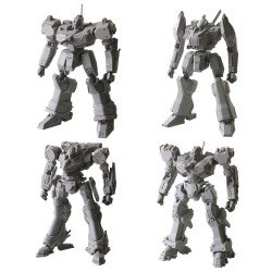Armored Core Structure Arts Plastic Model Kits 4-Pack Series 1 | 4988601383523