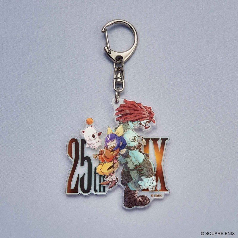 Final Fantasy IX Acrylic Keychain 25th Anniversary Eiko & Salamander | 4988601391177