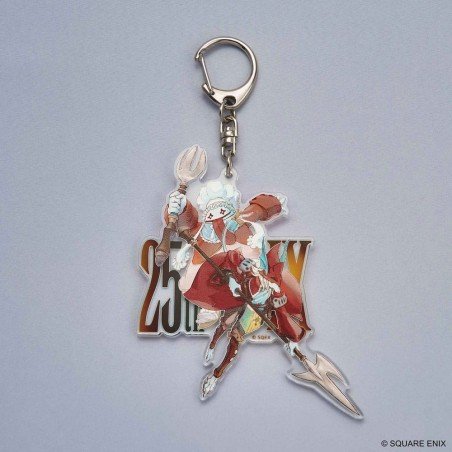 Final Fantasy IX Acrylic Keychain 25th Anniversary Quina & Freija | 4988601391184