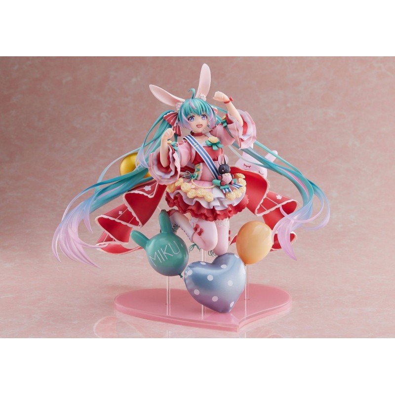 Miku Hatsune PVC Statue 1/7 Miku Hatsune Birthday 2021 (Pretty Rabbit Ver.) by Spiritale 21 cm | 4988611322369