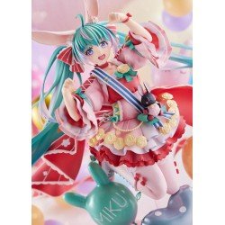 Miku Hatsune statuette PVC 1/7 Miku Hatsune Birthday 2021 (Pretty Rabbit Ver.) by Spiritale 21 cm | 4988611322369