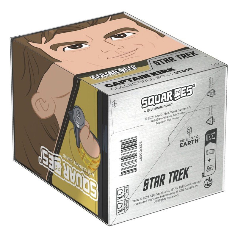 Squaroes Squaroe Star Trek: The Original Series ST010 - Captain Kirk | 4056133038362