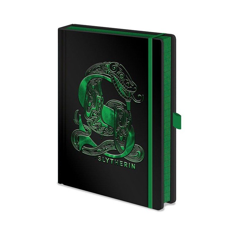 Harry Potter carnet de notes Premium A5 Slytherin Foil | 5051265726964