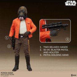 Star Wars figurine Scum & Villainy 1/6 Ponda Baba 30 cm | 0000000100488