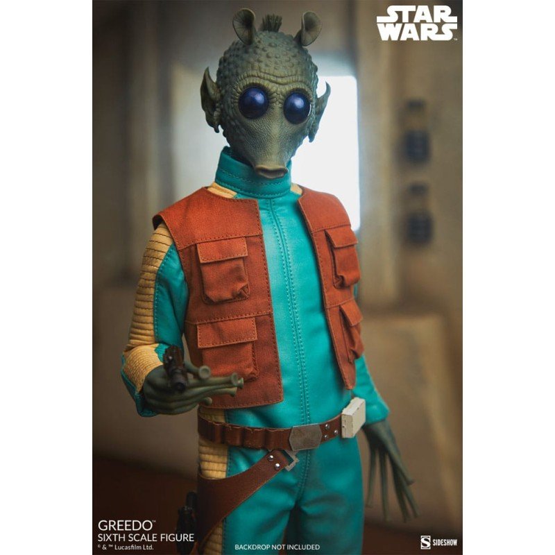 Star Wars figurine Scum & Villainy 1/6 Greedo 30 cm | 0000000100489