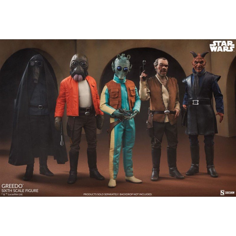 Star Wars figurine Scum & Villainy 1/6 Greedo 30 cm | 0000000100489