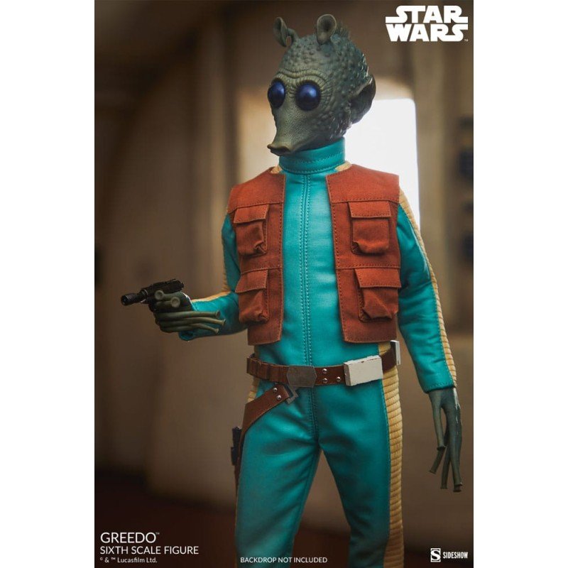 Star Wars figurine Scum & Villainy 1/6 Greedo 30 cm | 0000000100489