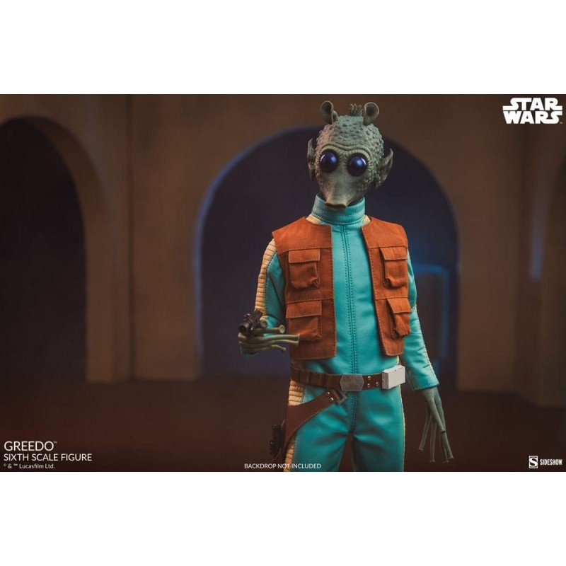 Star Wars figurine Scum & Villainy 1/6 Greedo 30 cm | 0000000100489