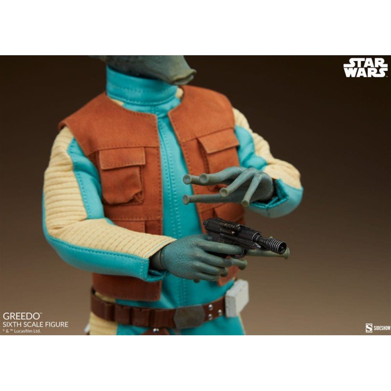 Star Wars figurine Scum & Villainy 1/6 Greedo 30 cm | 0000000100489