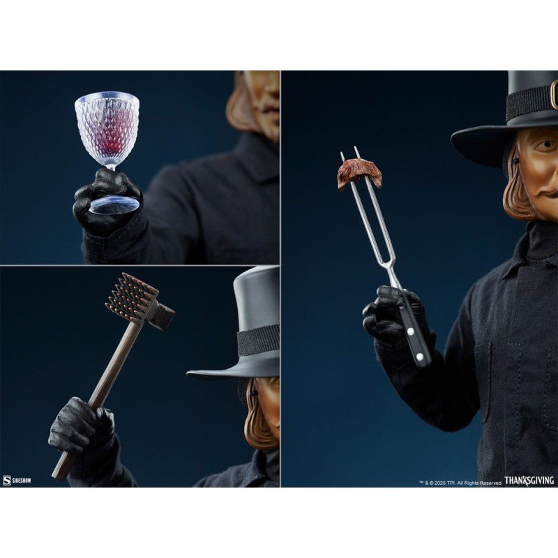 Thanksgiving Action Figure 1/6 John Carver 30 cm | 0747720277540