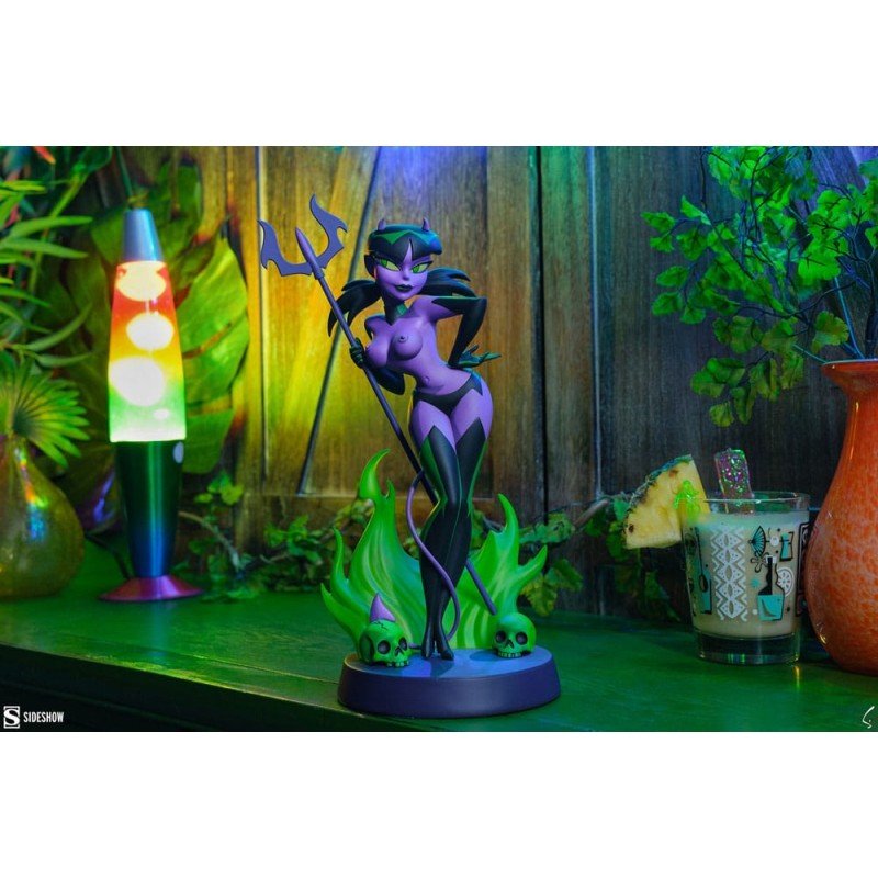 Original Artist Series statuette Devil Girl (Purple and Green Variant) 30 cm | 0000002005742