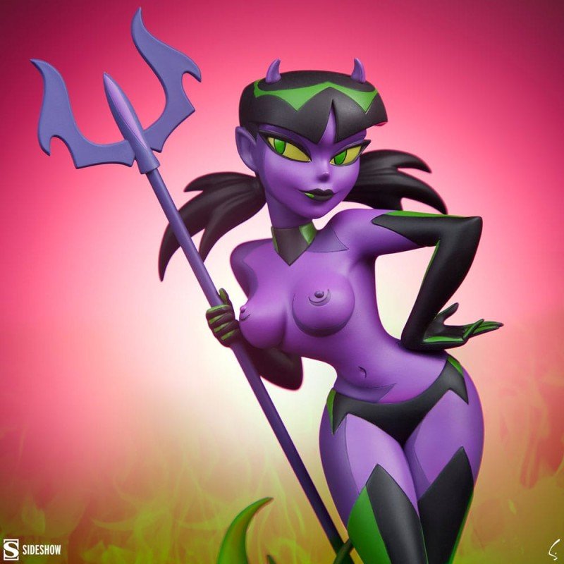 Original Artist Series Statue Devil Girl (Purple and Green Variant) 30 cm | 0000002005742