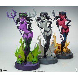 Original Artist Series statuette Devil Girl (Purple and Green Variant) 30 cm | 0000002005742