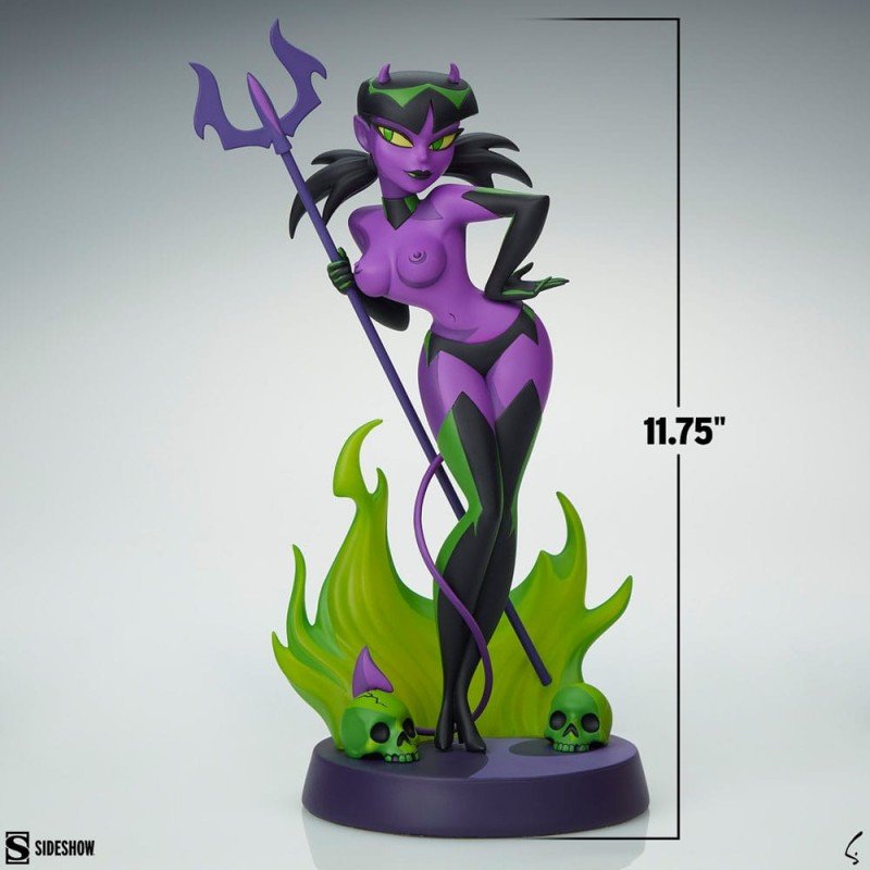 Original Artist Series Statue Devil Girl (Purple and Green Variant) 30 cm | 0000002005742