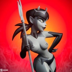 Original Artist Series statuette Devil Girl (Black and White Variant) 30 cm | 0000002005743
