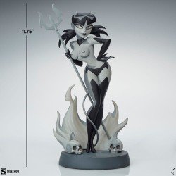 Original Artist Series statuette Devil Girl (Black and White Variant) 30 cm | 0000002005743