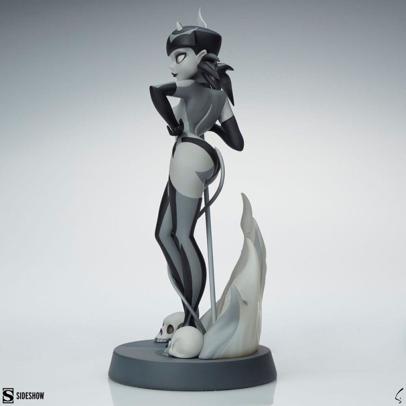 Original Artist Series statuette Devil Girl (Black and White Variant) 30 cm | 0000002005743