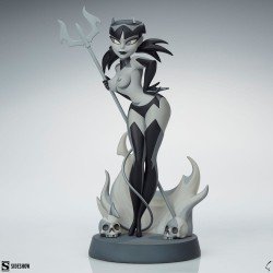 Original Artist Series statuette Devil Girl (Black and White Variant) 30 cm | 0000002005743