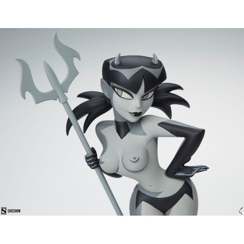 Original Artist Series statuette Devil Girl (Black and White Variant) 30 cm | 0000002005743