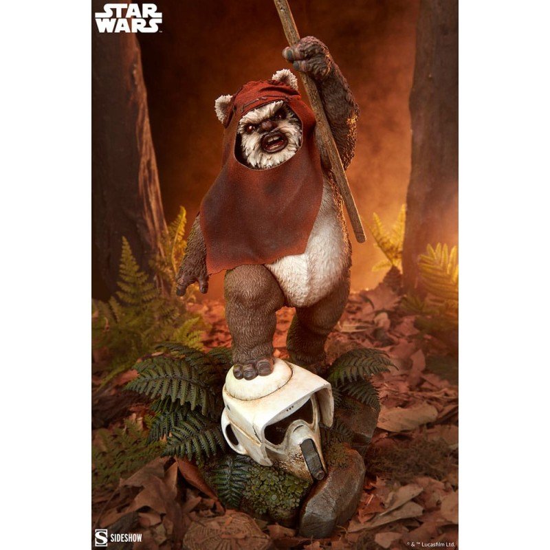 Star Wars: Episode VI - Return of the Jedi Premium Format Statue Wicket 46 cm | 0747720276383