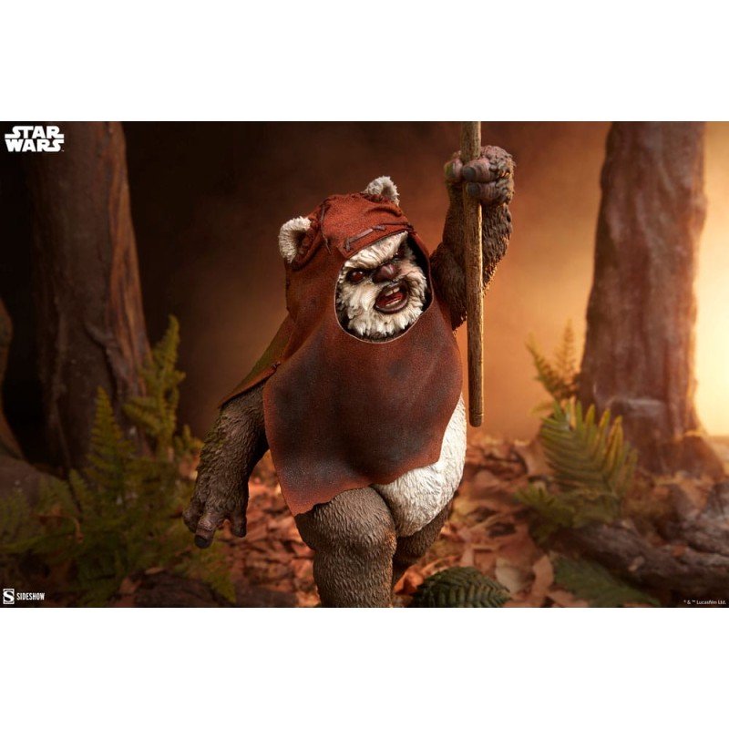 Star Wars: Episode VI - Return of the Jedi Premium Format Statue Wicket 46 cm | 0747720276383