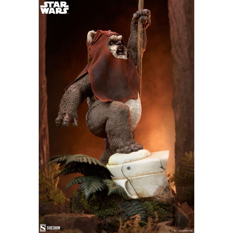 Star Wars: Episode VI - Return of the Jedi Premium Format Statue Wicket 46 cm | 0747720276383
