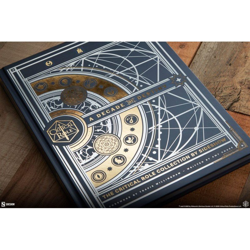 Sideshow Collectibles livre A Decade of Destiny: The Critical Role Collection by Sideshow *Version anglaise* | 0747720278578