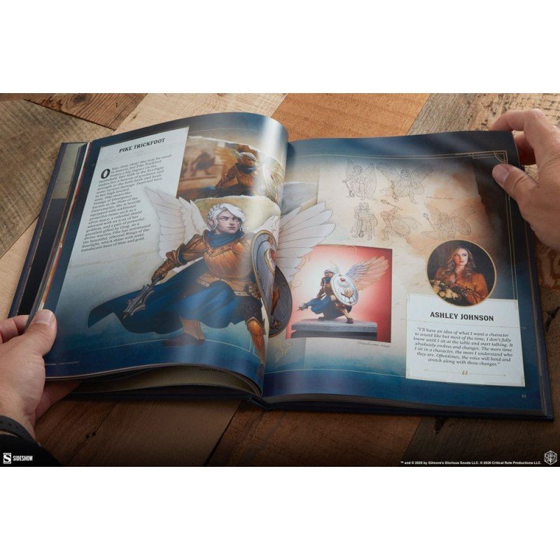 Sideshow Collectibles livre A Decade of Destiny: The Critical Role Collection by Sideshow *Version anglaise* | 0747720278578