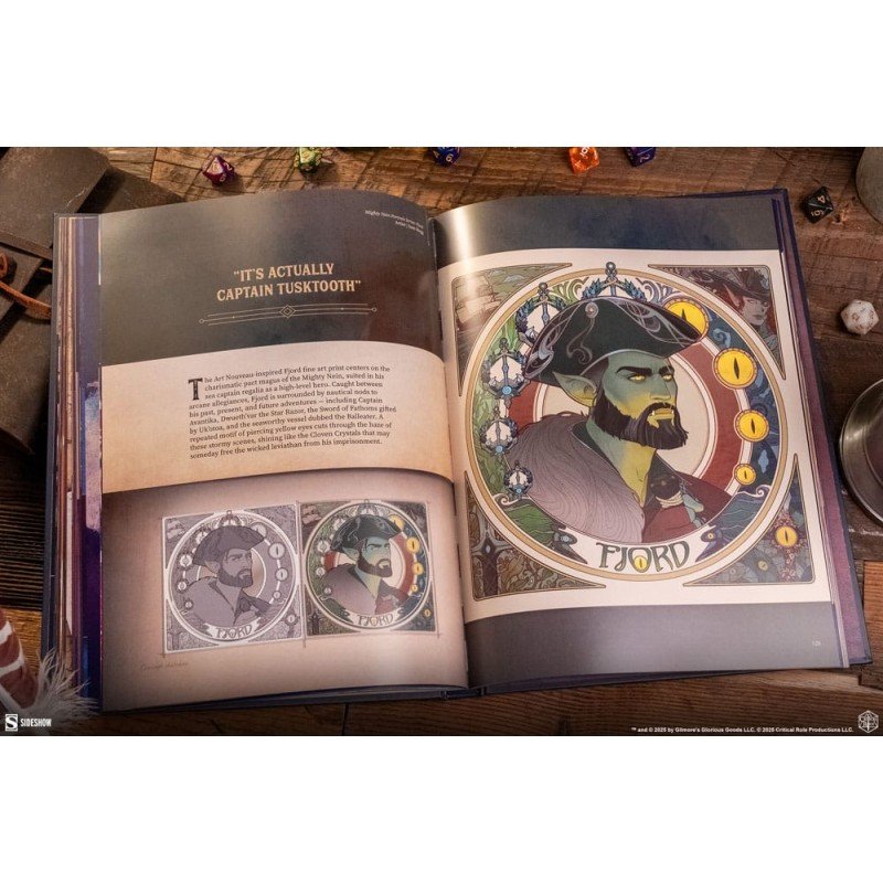 Sideshow Collectibles livre A Decade of Destiny: The Critical Role Collection by Sideshow *Version anglaise* | 0747720278578