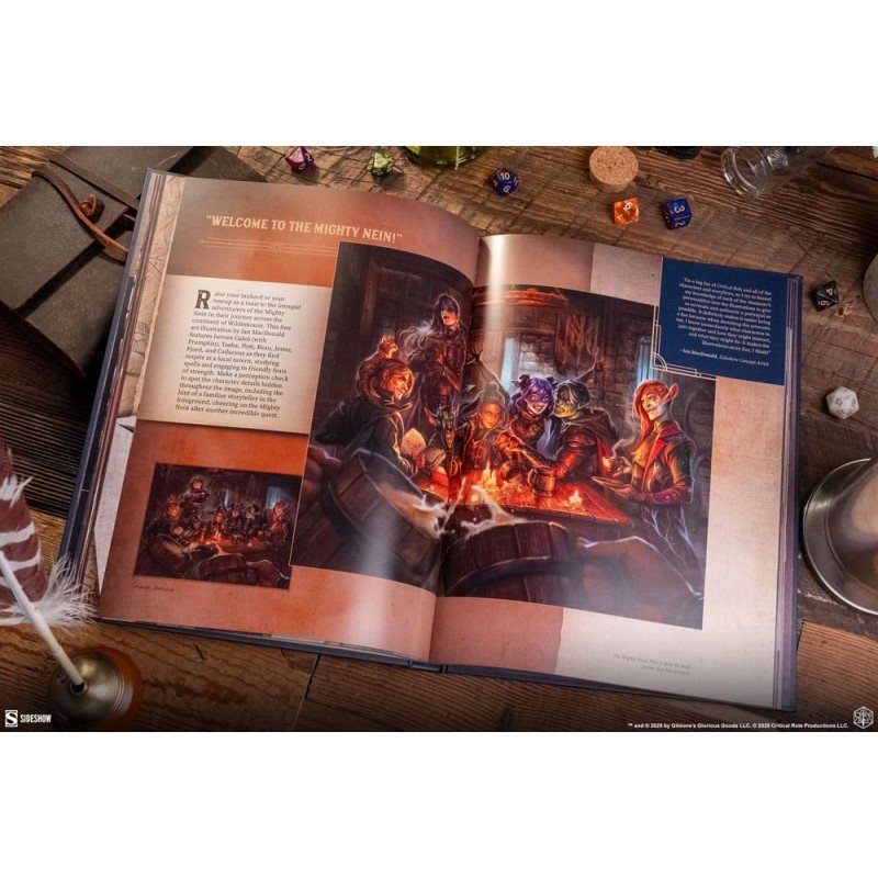 Sideshow Collectibles livre A Decade of Destiny: The Critical Role Collection by Sideshow *Version anglaise* | 0747720278578