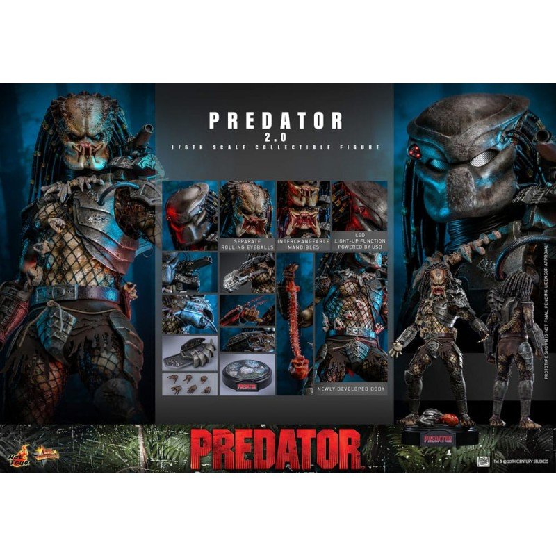 Predator figurine Movie Masterpiece 1/6 Predator (2.0) 34 cm | 4895228621993