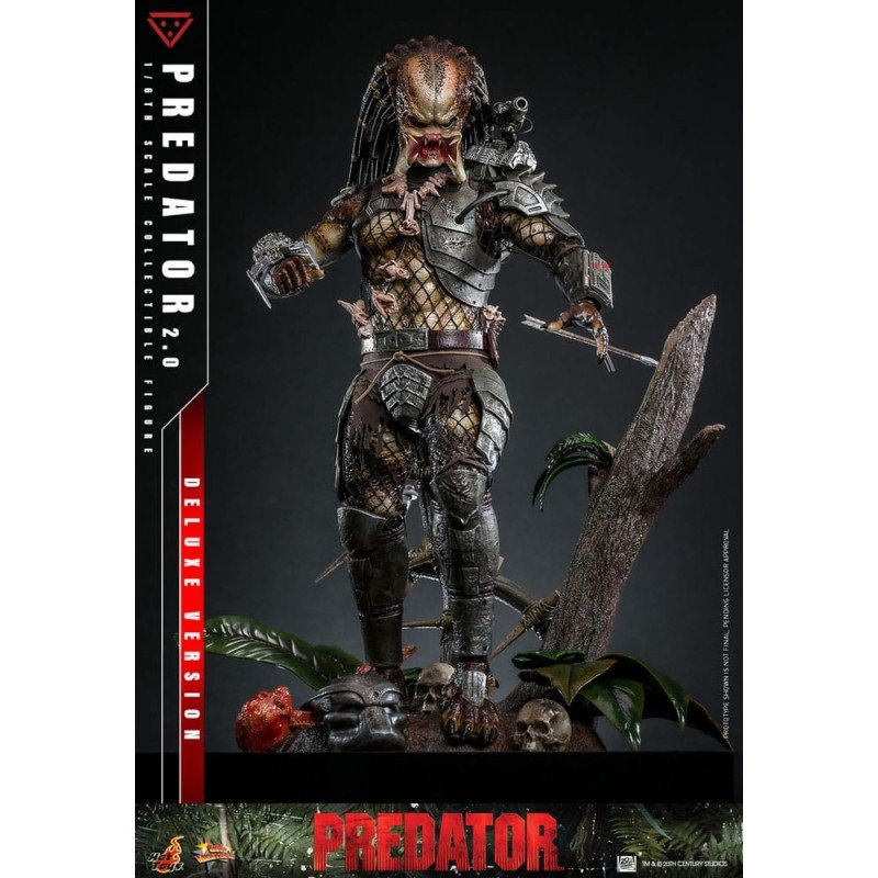Predator figurine Movie Masterpiece 1/6 Predator (2.0) Deluxe Version 34 cm | 4895228622006