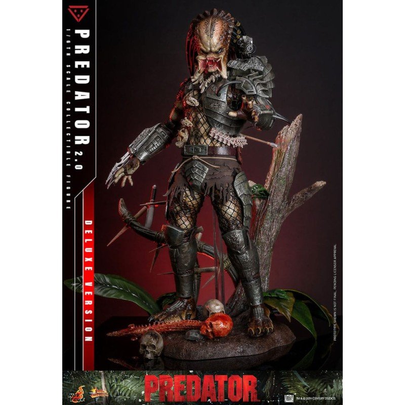 Predator figurine Movie Masterpiece 1/6 Predator (2.0) Deluxe Version 34 cm | 4895228622006