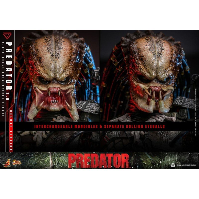 Predator figurine Movie Masterpiece 1/6 Predator (2.0) Deluxe Version 34 cm | 4895228622006