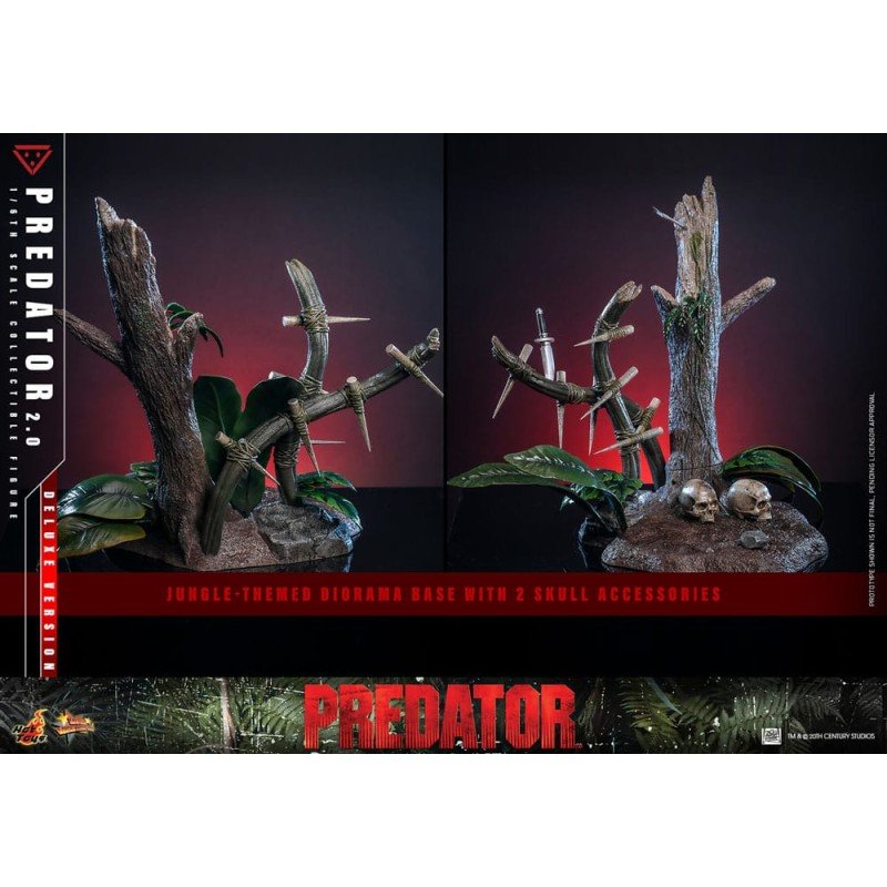 Predator figurine Movie Masterpiece 1/6 Predator (2.0) Deluxe Version 34 cm | 4895228622006