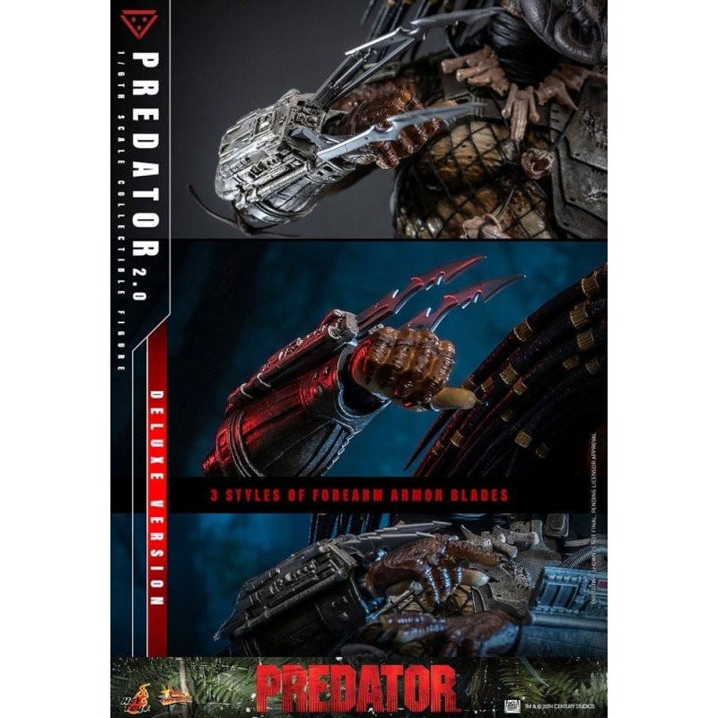Predator figurine Movie Masterpiece 1/6 Predator (2.0) Deluxe Version 34 cm | 4895228622006