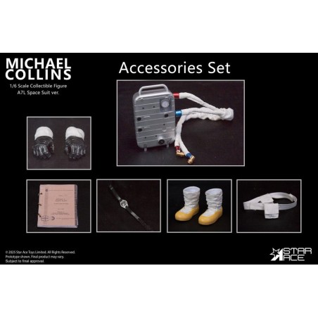 Apollo 11 accessoires pour figurine 1/6 Michael Collins | 4897057881586