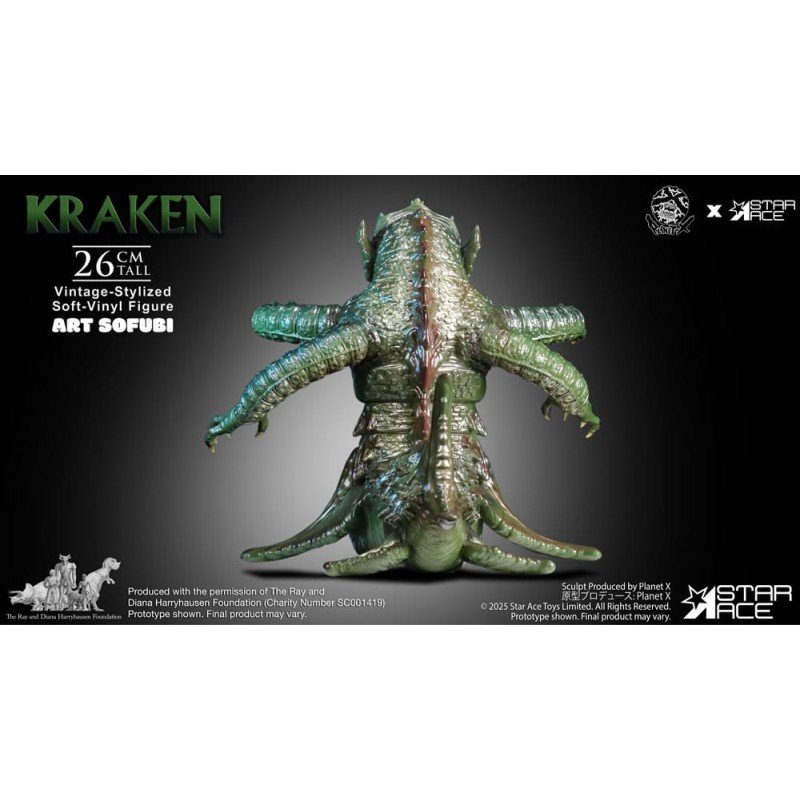 Bubo the Mechanical Owl Soft Vinyl Statue The Kraken Vintage Style 25 cm | 4897057883962