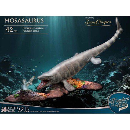 Wonders of the Wild Statue Mosasaurus (DX) 42 cm | 4897057885423