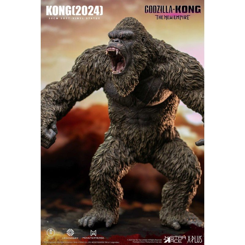Godzilla vs. Kong: The New Empire Soft Vinyl Statue Kong 30 cm | 4897057886567