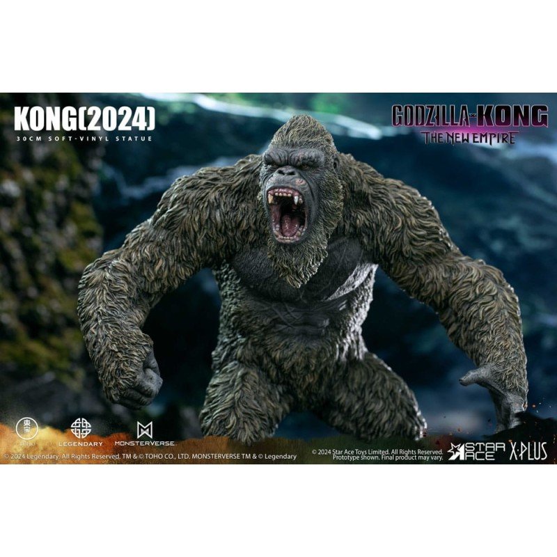 Godzilla vs. Kong: The New Empire Soft Vinyl Statue Kong 30 cm | 4897057886567