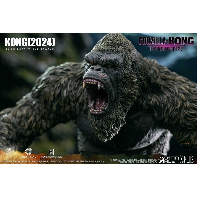 Godzilla vs. Kong: The New Empire Soft Vinyl Statue Kong 30 cm | 4897057886567