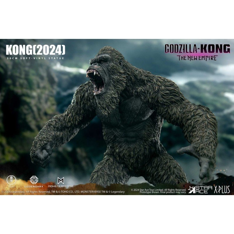 Godzilla vs. Kong: The New Empire Soft Vinyl Statue Kong 30 cm | 4897057886567