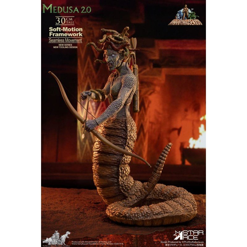 Ray Harryhausens Soft-Motion Series Statue Medusa 30 cm | 4897057886703