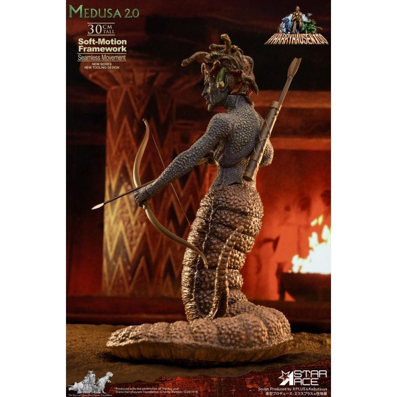 Ray Harryhausens Soft-Motion Series Statue Medusa 30 cm | 4897057886703