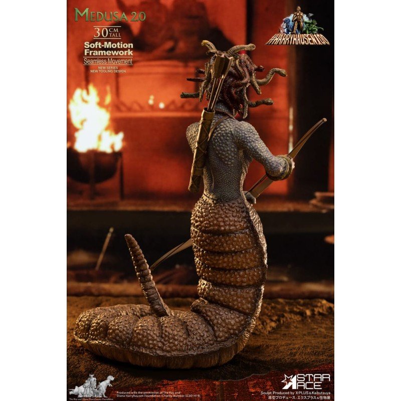 Ray Harryhausens Soft-Motion Series Statue Medusa 30 cm | 4897057886703