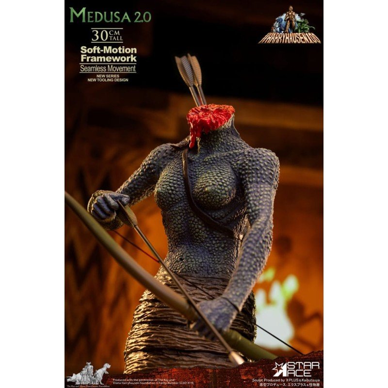 Ray Harryhausens Soft-Motion Series Statue Medusa 30 cm | 4897057886703